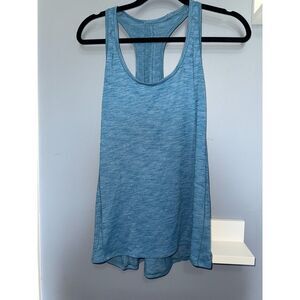 Lululemon Singlet Tank Top In Heathered Blue | No Tag, Fits Like A Medium